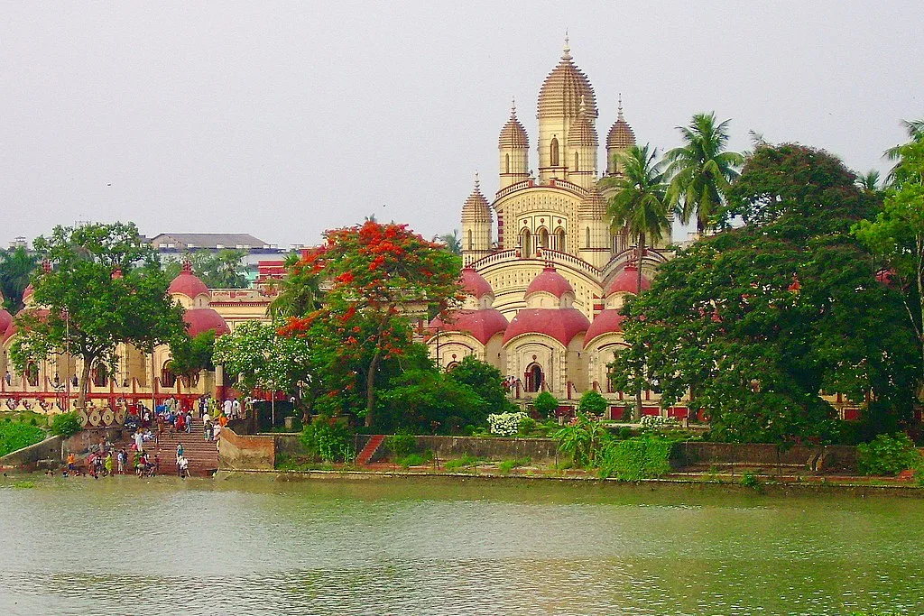 Famous Dakshineswar Temple in West Bengal