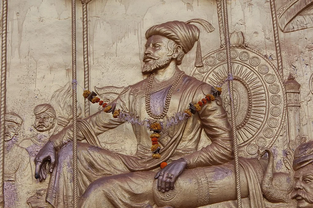 Mural_of_Shivaji's_Coronation,_Shivaji_Park