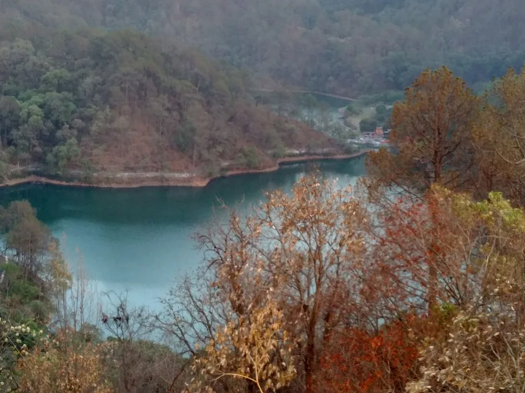 The Majestic view of the Sattal lake