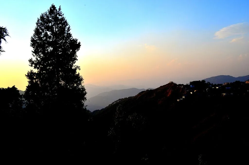 Sunset at Mussoorie