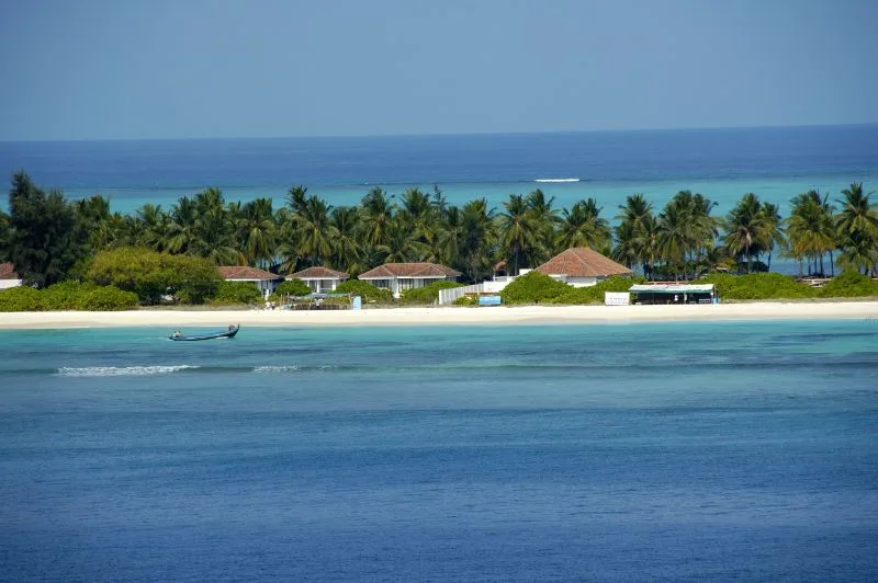 A_beach_side_resort_at_Kadmat_Island,_Lakshadweep