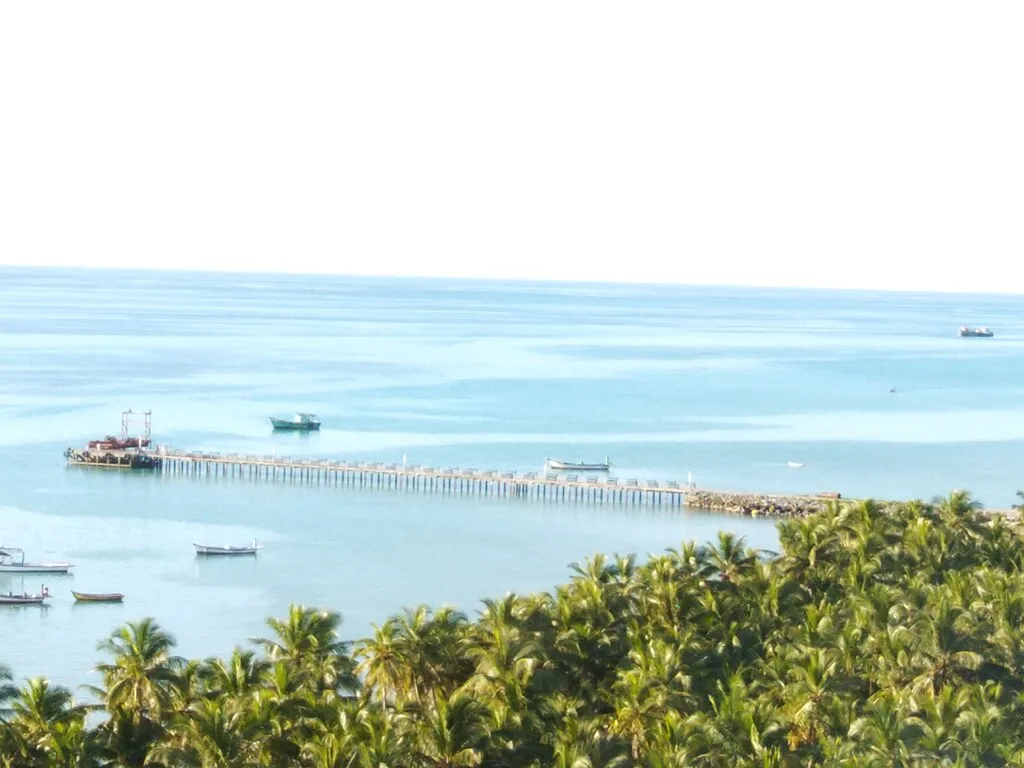 View of Island from Kalpeni Light House 