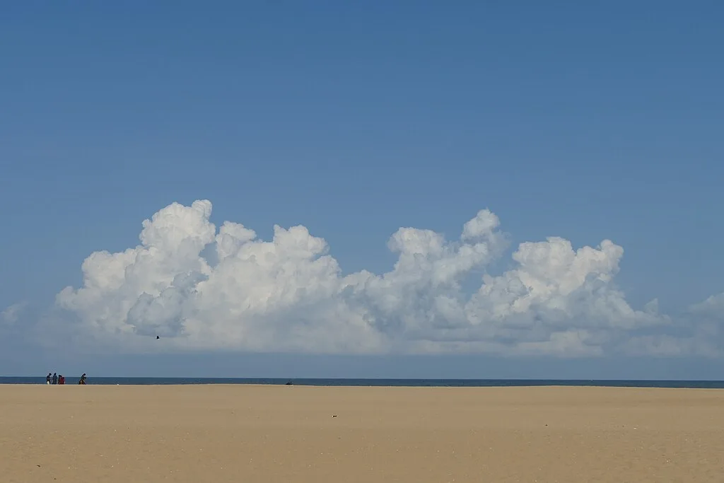 Clouds over a Covelong Beach