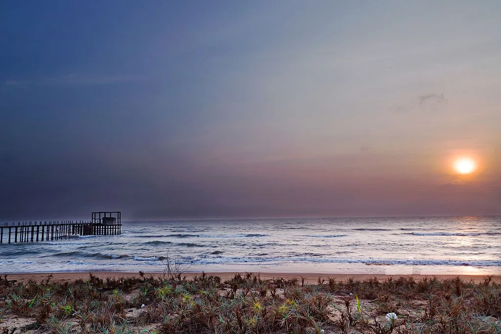 The stunning view of Mypadu beach