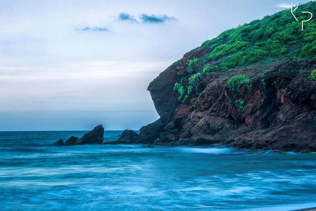 The unique look of Yarada Beach