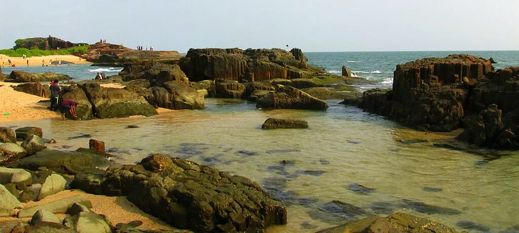 The beautiful Malpe Beach Island