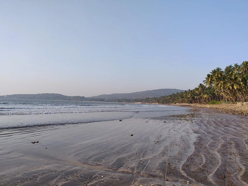 The beautiful view of Murud Beach